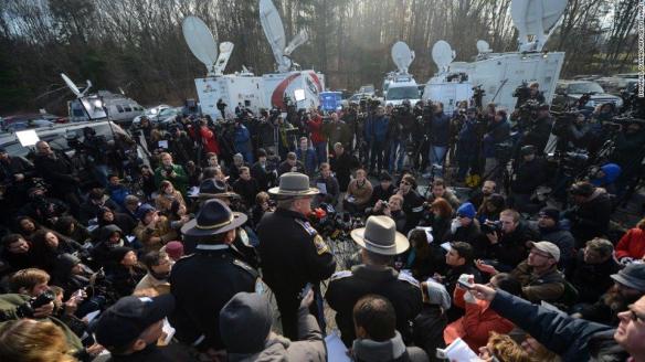 Sandy Hook Media Scrum